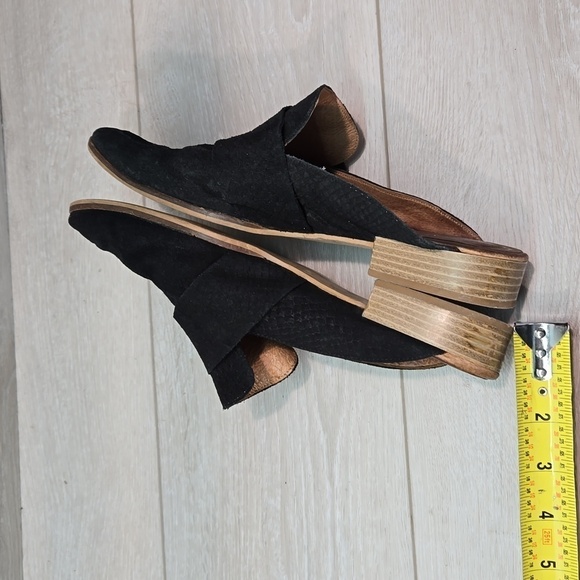 Free People Women At ease Leather Mule Slide shoes sz 40/9 - Picture 11 of 16